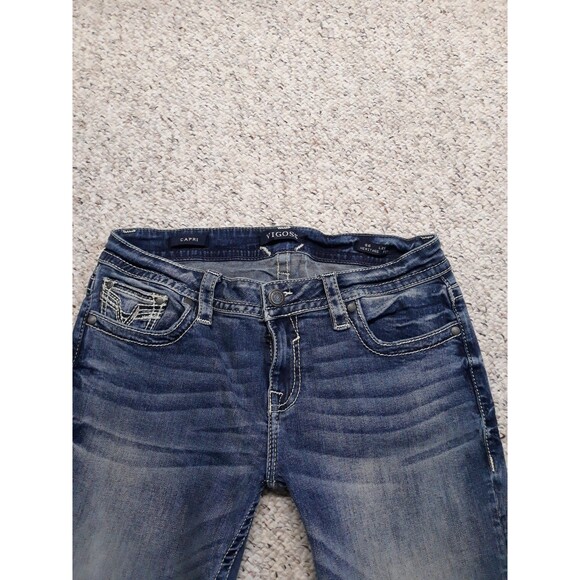 6x21 Vigoss Heritage fit Embroidered capris - Picture 4 of 5